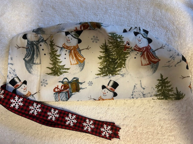 Christmas Collection Scrub Caps