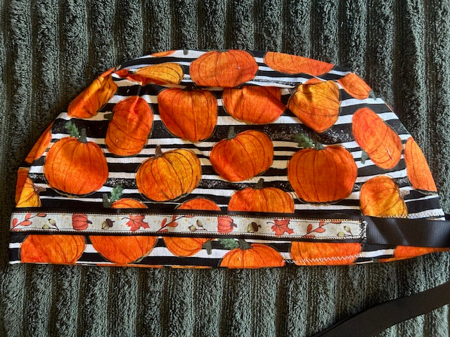 Pumpkin Print Scrub Cap