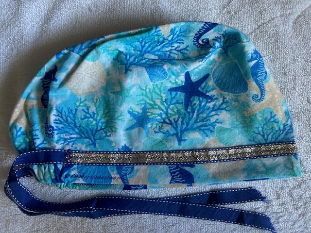 Under the Sea Scrub Caps