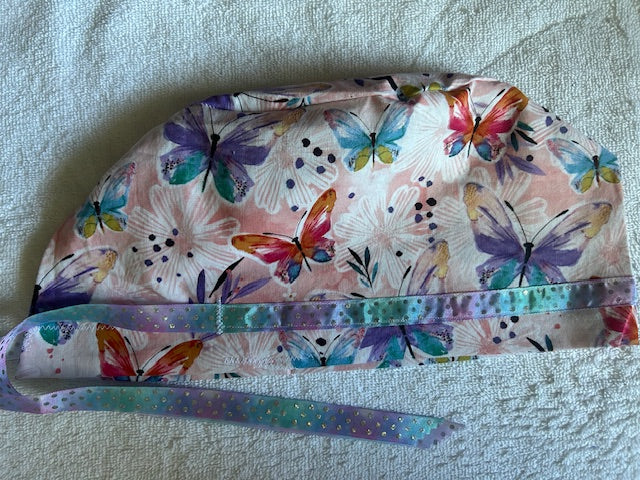 Butterfly Bliss Scrub Caps
