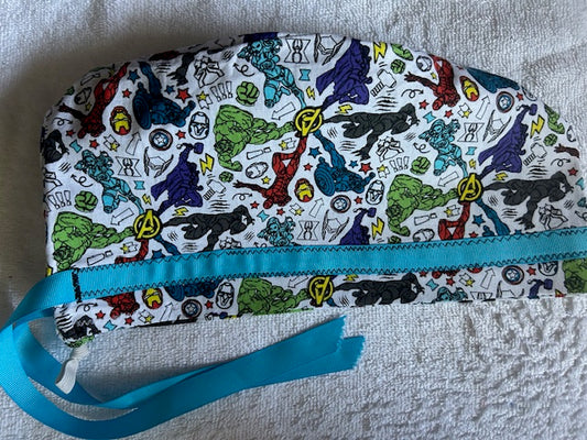 Pop Culture Scrub Caps