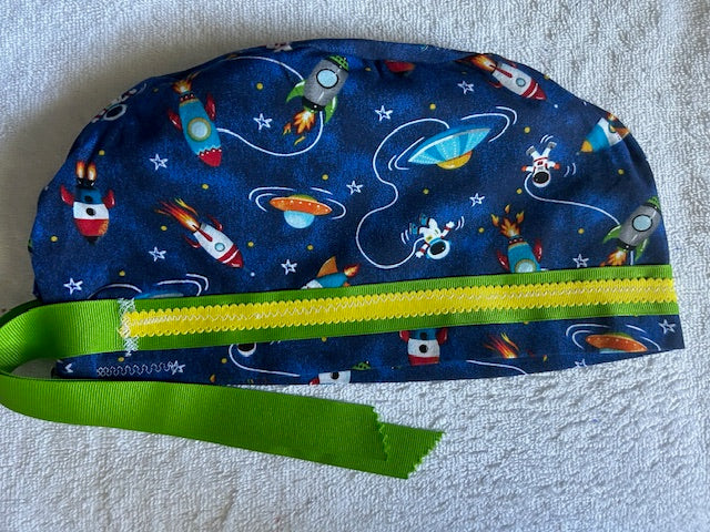 Cosmic Collection Scrub Caps