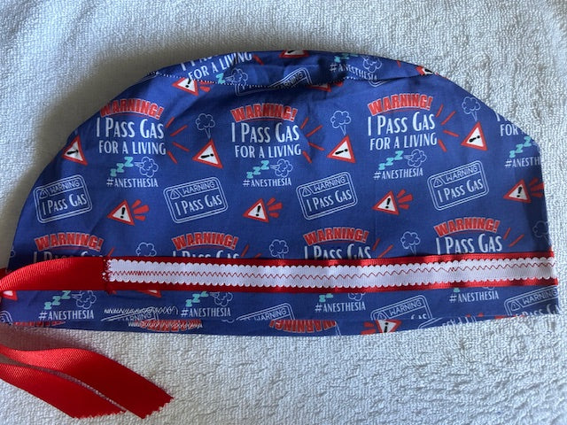 Anesthesia Humor Scrub Caps