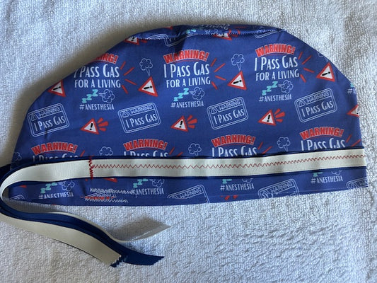 Anesthesia Humor Scrub Caps