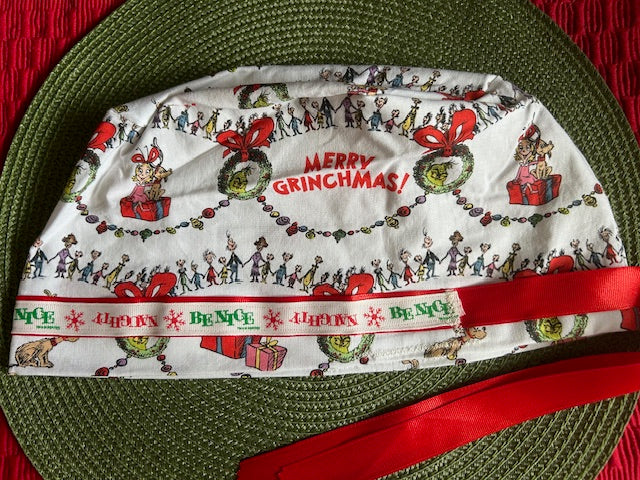 Holiday Cheer Scrub Caps