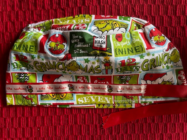 Holiday Cheer Scrub Caps