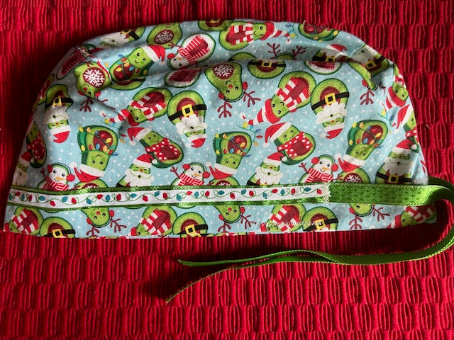 Holiday Cheer Scrub Caps