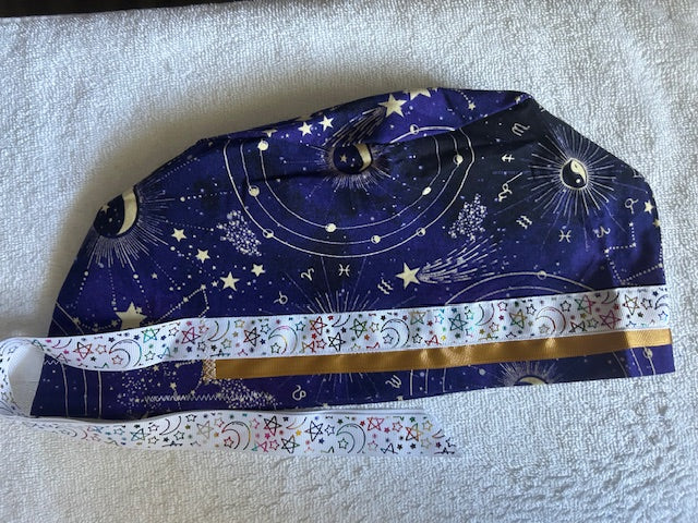 Cosmic Collection Scrub Caps