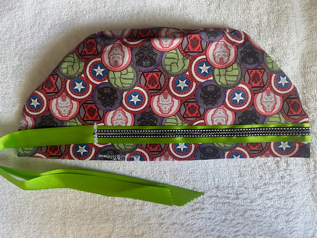 Pop Culture Heroes Scrub Caps