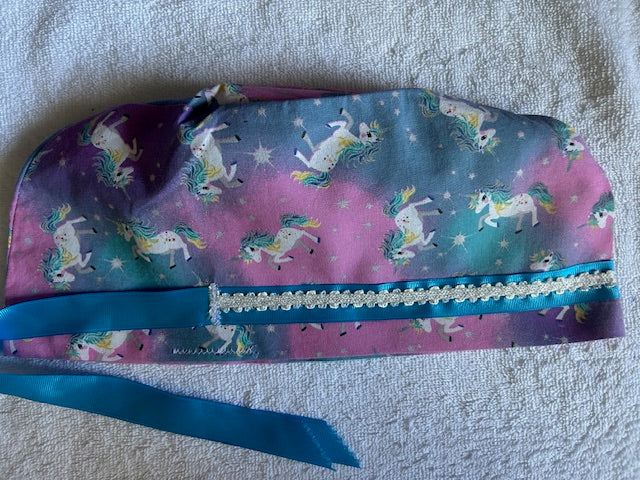 Magical Unicorn Scrub Caps